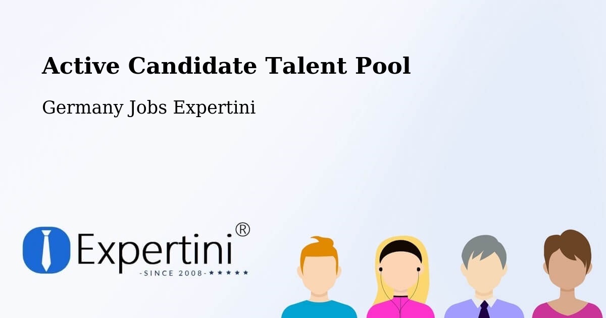 Active Candidate Talent Pool – Machern - Germany Jobs Expertini