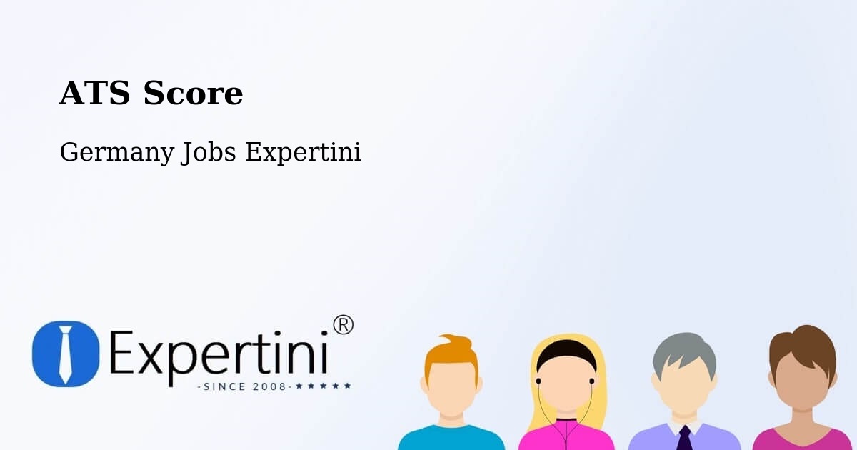 Resume ATS Score & Job Description Match Tool – Machern - Germany Jobs Expertini