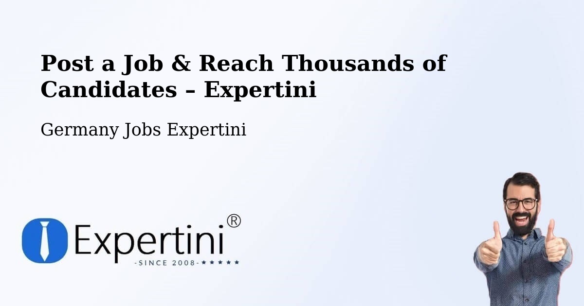 Post a Job in Machern – Hire the Right Talent - Machern, Germany Jobs Expertini