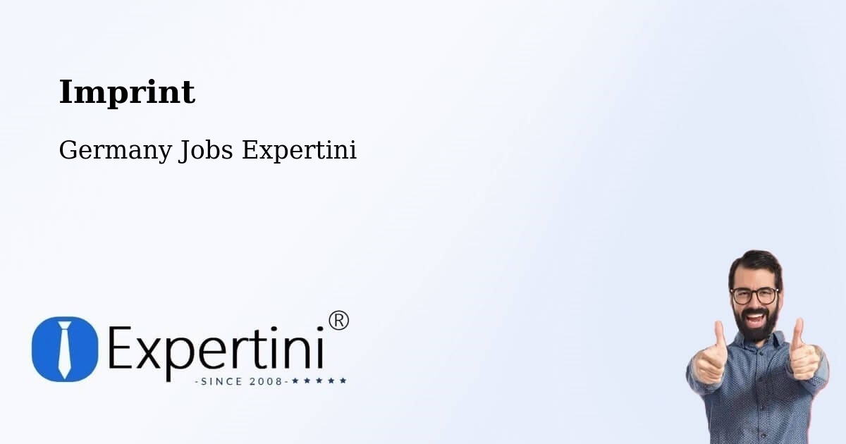 Imprint – Machern - Germany Jobs Expertini