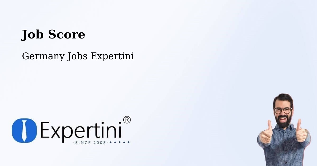 Job Score & Job Description Score Tool – Machern - Germany Jobs Expertini