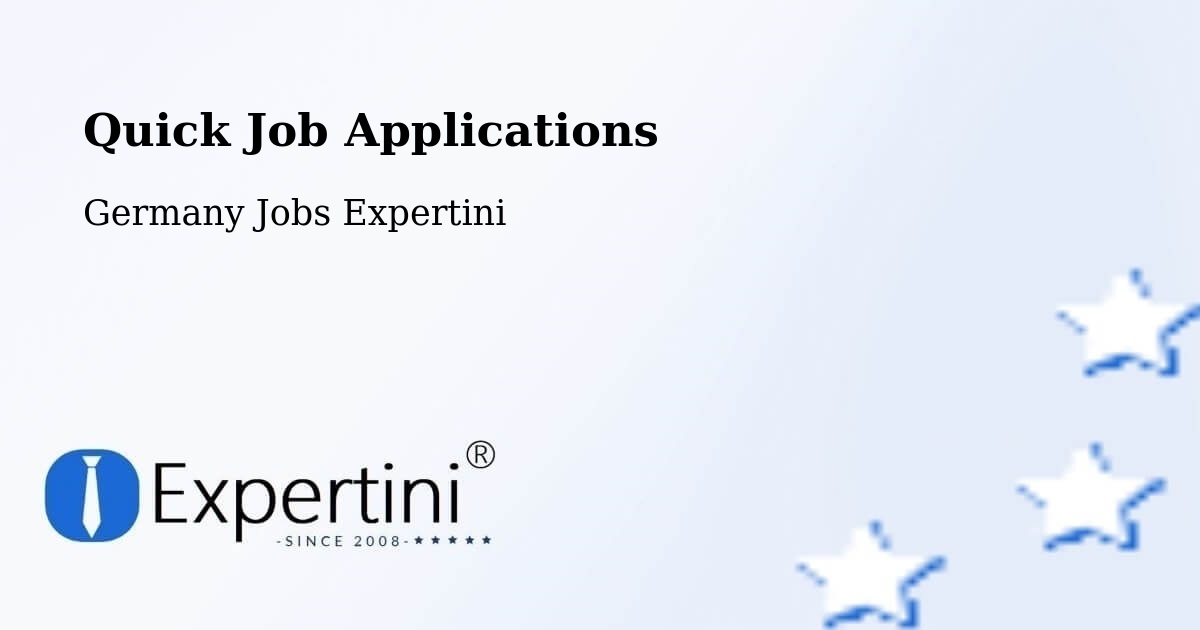 Quick Apply Feature – Machern - Germany Jobs Expertini